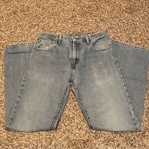 Levi’s light blue boot cut vintage jeans